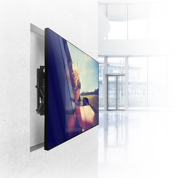 B-Tech BT8309 Recessed Push to Release TV Wall Bracket