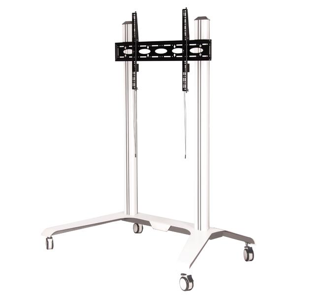 B-Tech BT8564 - Mobile TV Trolley Stand For Screens Up To 120 Inch