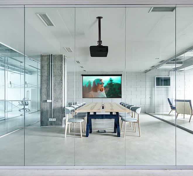 B-Tech BT899-AD Adjustable Drop Projector Ceiling Mount