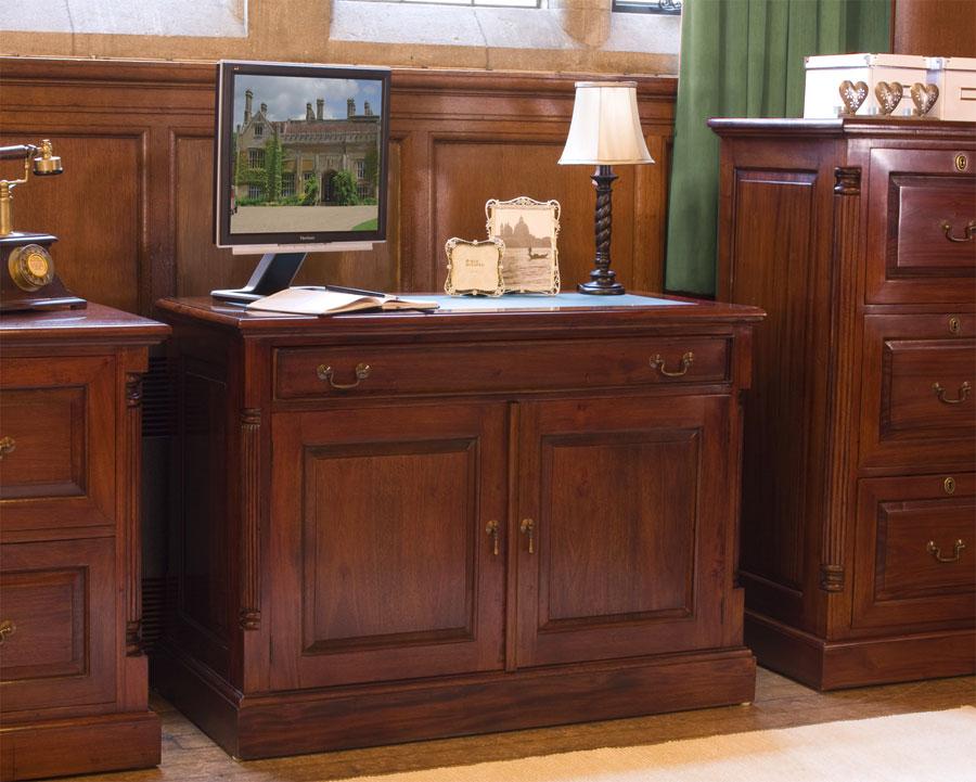 Baumhaus La Roque Mahogany Concealed Home Office Desk (IMR06A)