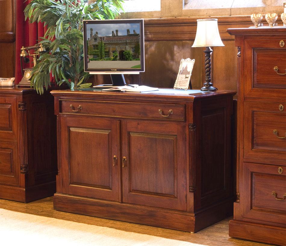 Baumhaus La Roque Mahogany Concealed Home Office Desk (IMR06A)