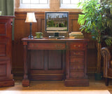 Baumhaus La Roque Mahogany Single Pedestal Office Desk (IMR06B)