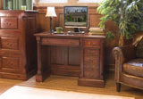 Baumhaus La Roque Mahogany Single Pedestal Office Desk (IMR06B)