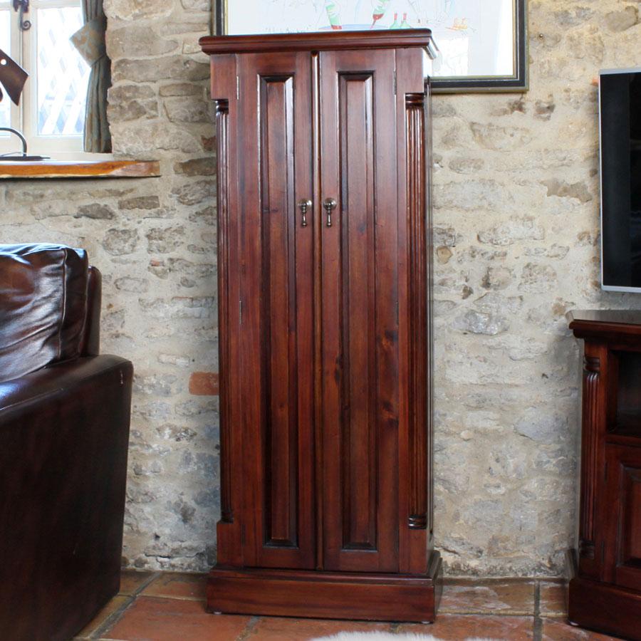 Baumhaus La Roque Mahogany DVD Storage Cupboard (IMR17A)