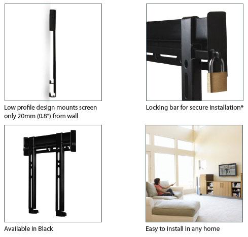 B-Tech Ventry BTV 500 Flat TV Wall Mount for TVs up to 42inch