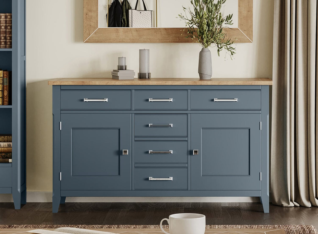 Baumhaus Signature Blue Large Sideboard (CFR02A)