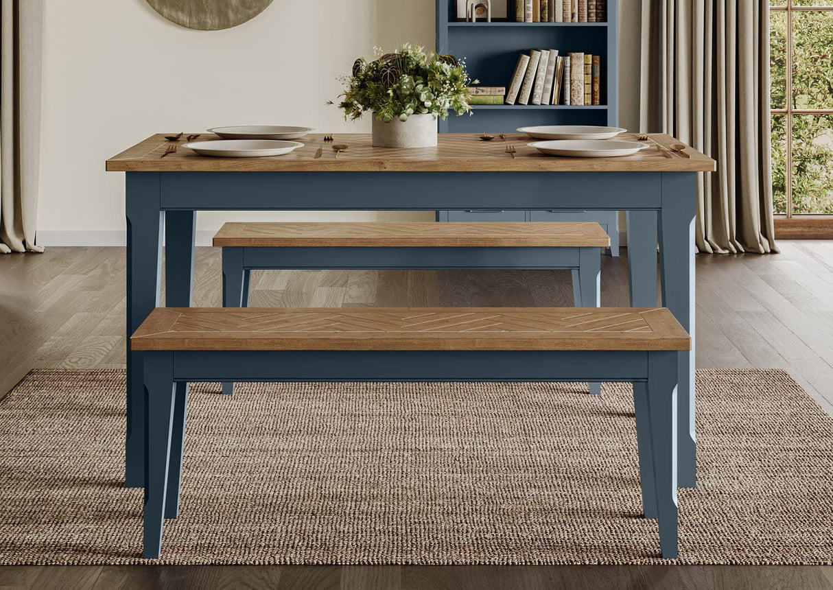 Baumhaus Signature Blue Dining Table (CFR04C)