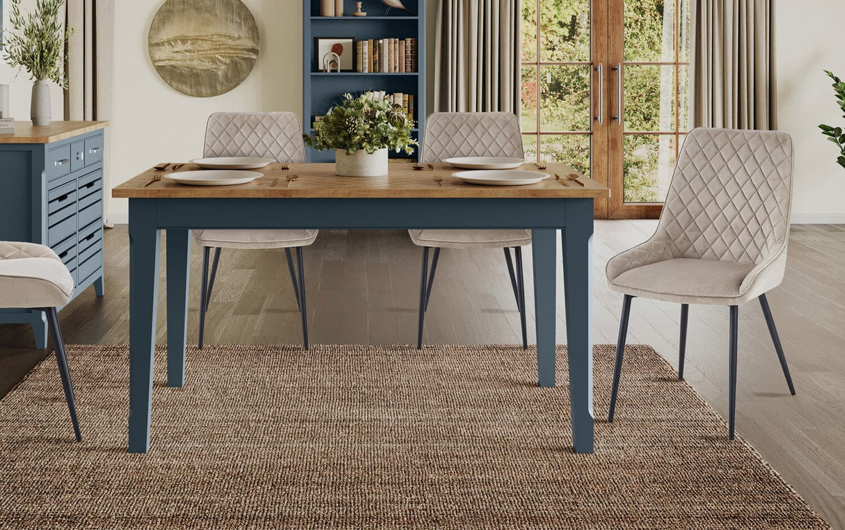 Baumhaus Signature Blue Dining Table (CFR04C)