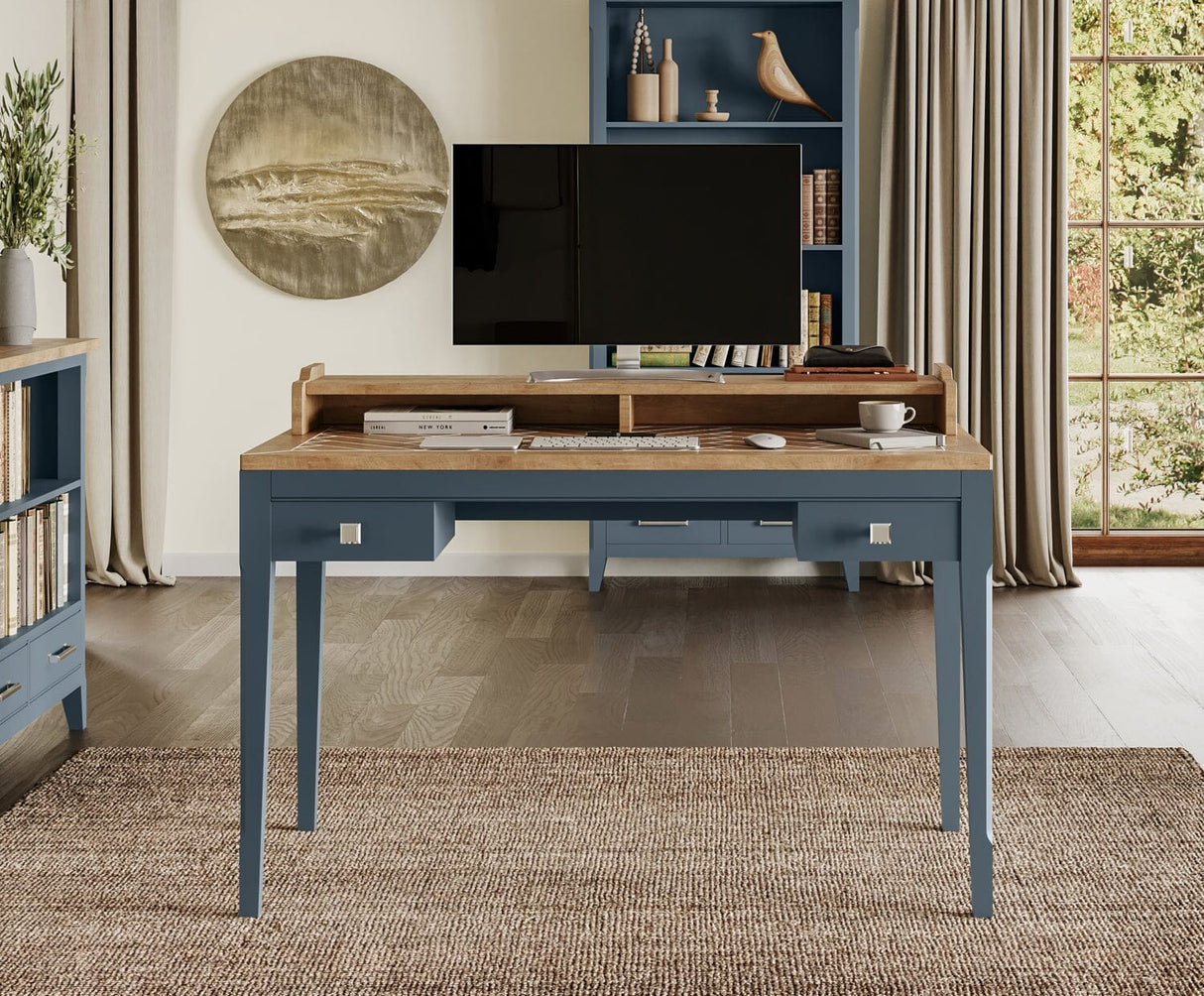 Baumhaus Signature Blue Desk / Dressing Table (CFR06B)