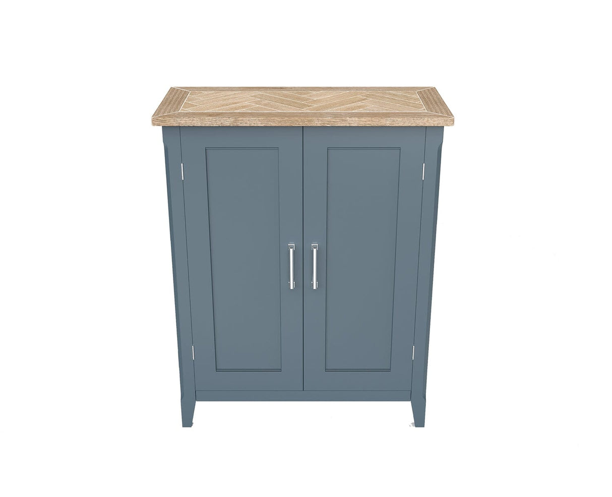 Baumhaus Signature Blue Shoe Storage Cupboard (CFR20A)