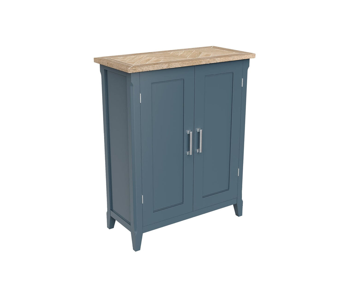 Baumhaus Signature Blue Shoe Storage Cupboard (CFR20A)