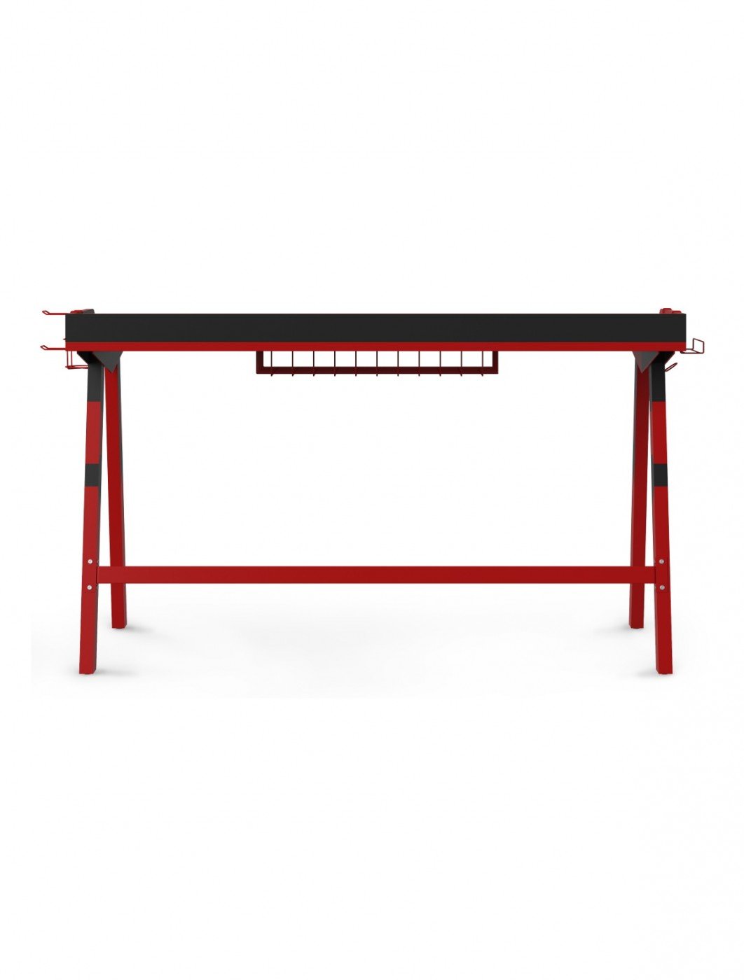 Alphason Fuego Red and Black Gaming Home Office Desk (AW9230)