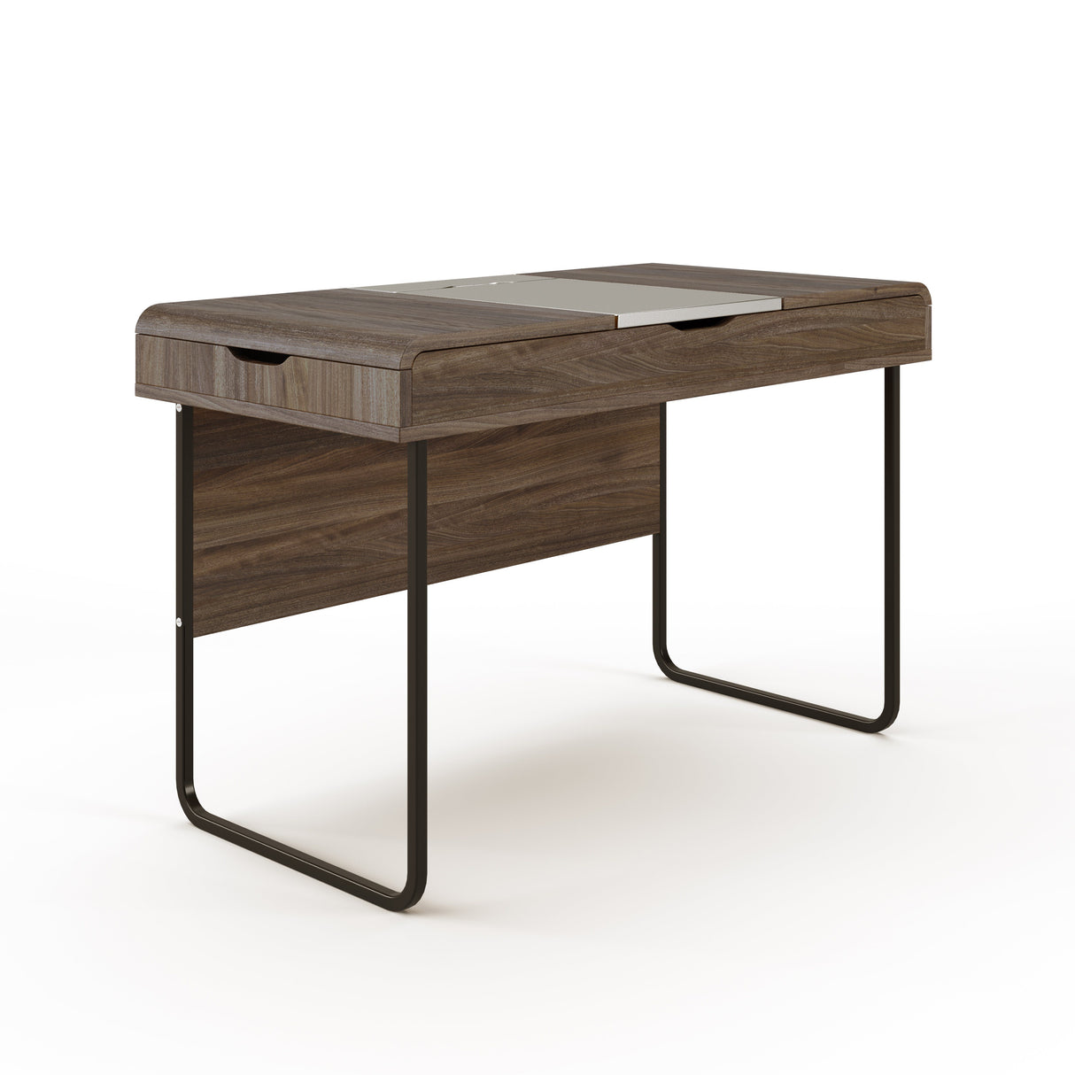 Alphason Dorset Walnut Home Office Desk (AW3170)