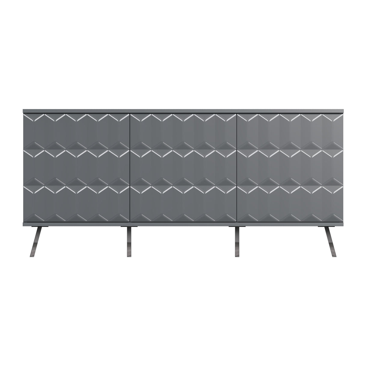 Frank Olsen Elevate Grey Sideboard with Mood Lighting