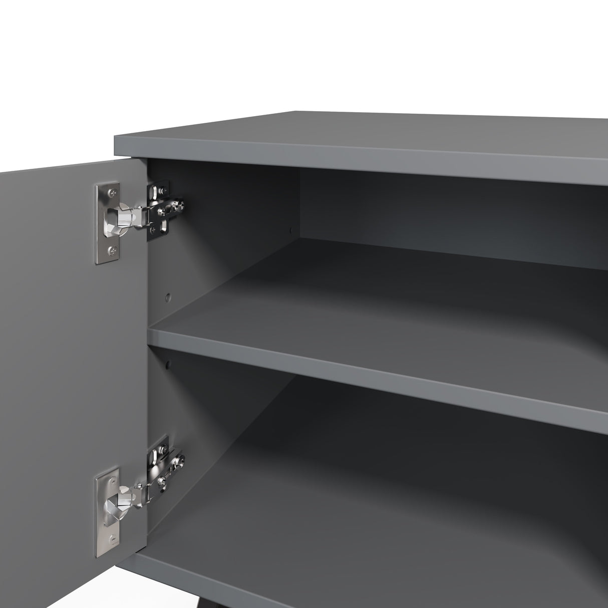 Frank Olsen Elevate Grey Lamp Table with Mood Lighting