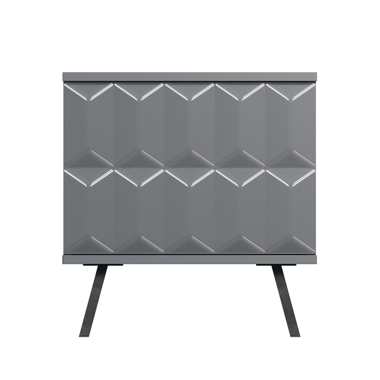 Frank Olsen Elevate Grey Lamp Table with Mood Lighting