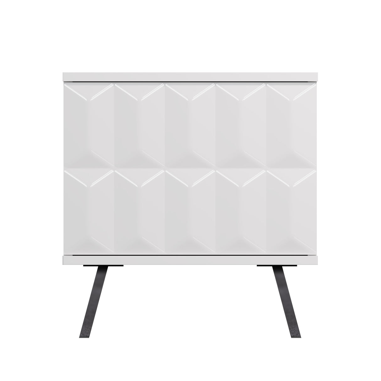 Frank Olsen Elevate White Lamp Table with Mood Lighting