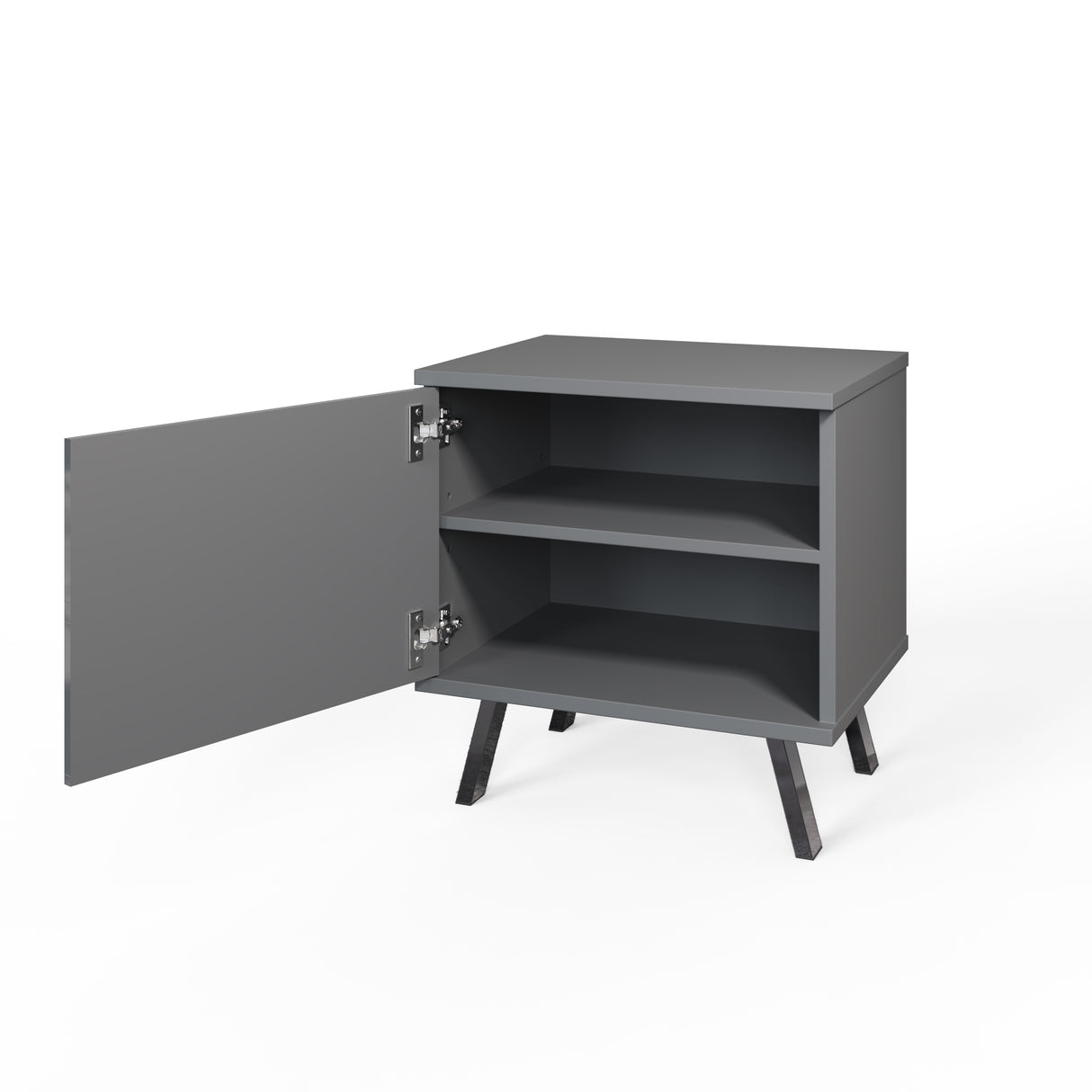 Frank Olsen Elevate Grey Lamp Table with Mood Lighting