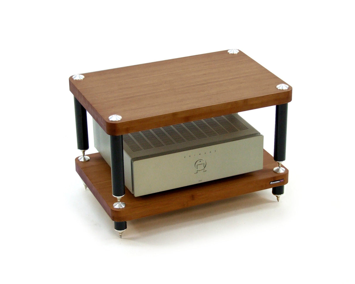 Atacama Evoque Eco 60-40 Dark Finish Bamboo Hi-Fi Rack