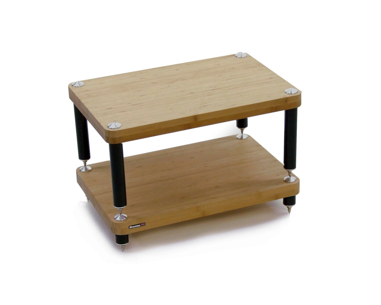 Atacama Evoque Eco 60-40 Natural Finish Bamboo Hi-Fi Rack