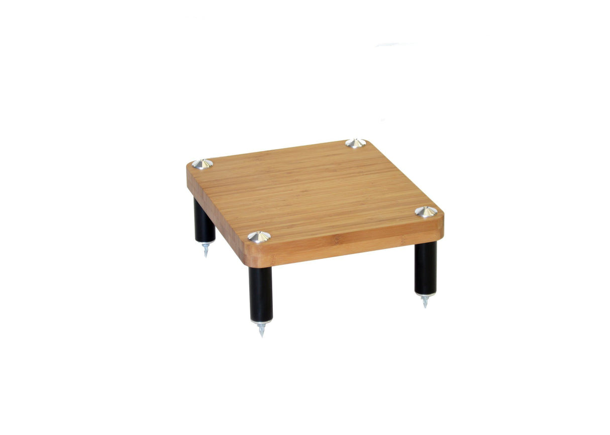 Atacama Evoque Eco 35-40 Mini Hi-Fi Rack Base Unit in Natural Finish Bamboo