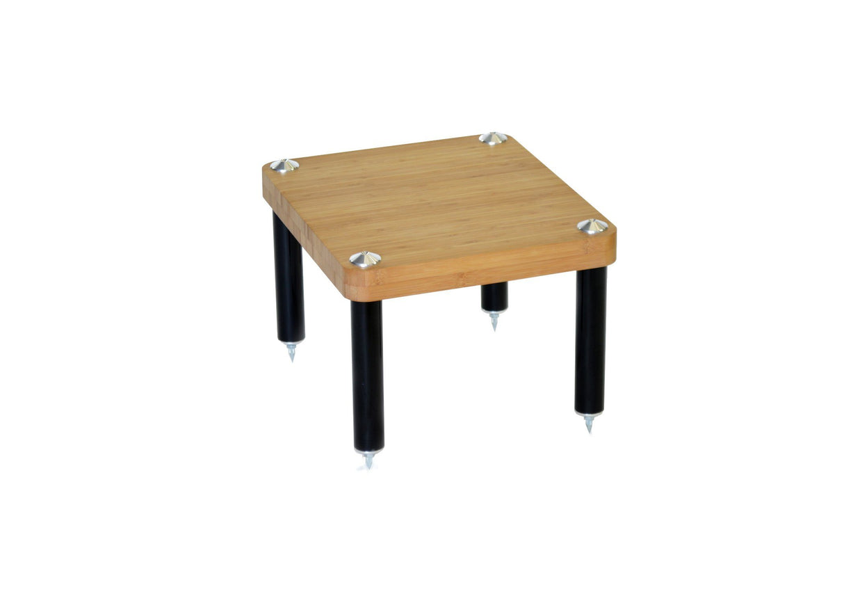 Atacama Evoque Eco 35-40 Mini Hi-Fi Rack Base Unit in Natural Finish Bamboo
