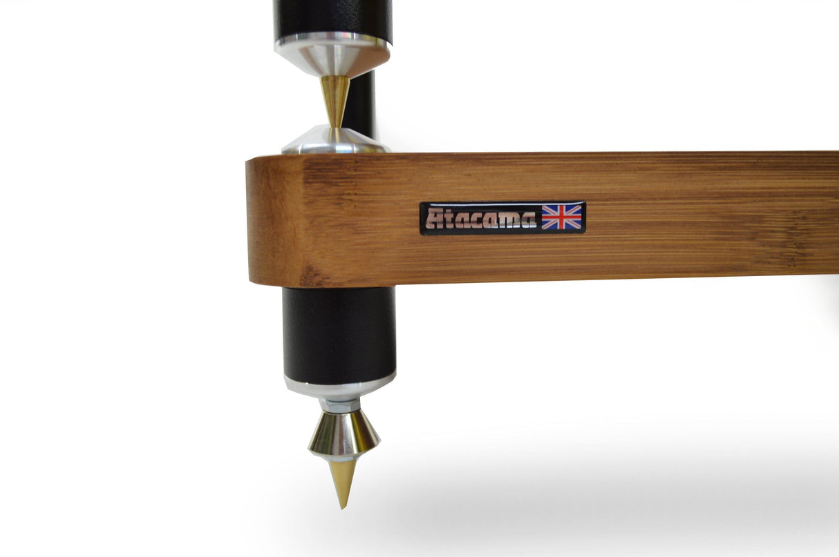 Atacama Evoque Eco 60-40 SE2 Dark Finish Bamboo Hi-Fi Rack