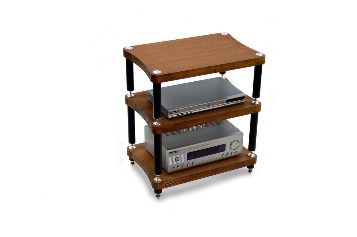 Atacama Evoque Eco 60-40 SE2 Dark Finish Bamboo Hi-Fi Rack