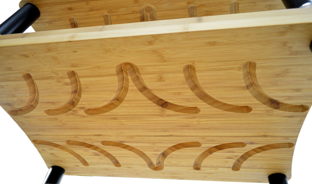 Atacama Evoque Eco 60-40 SE2 Natural Finish Bamboo Hi-Fi Rack