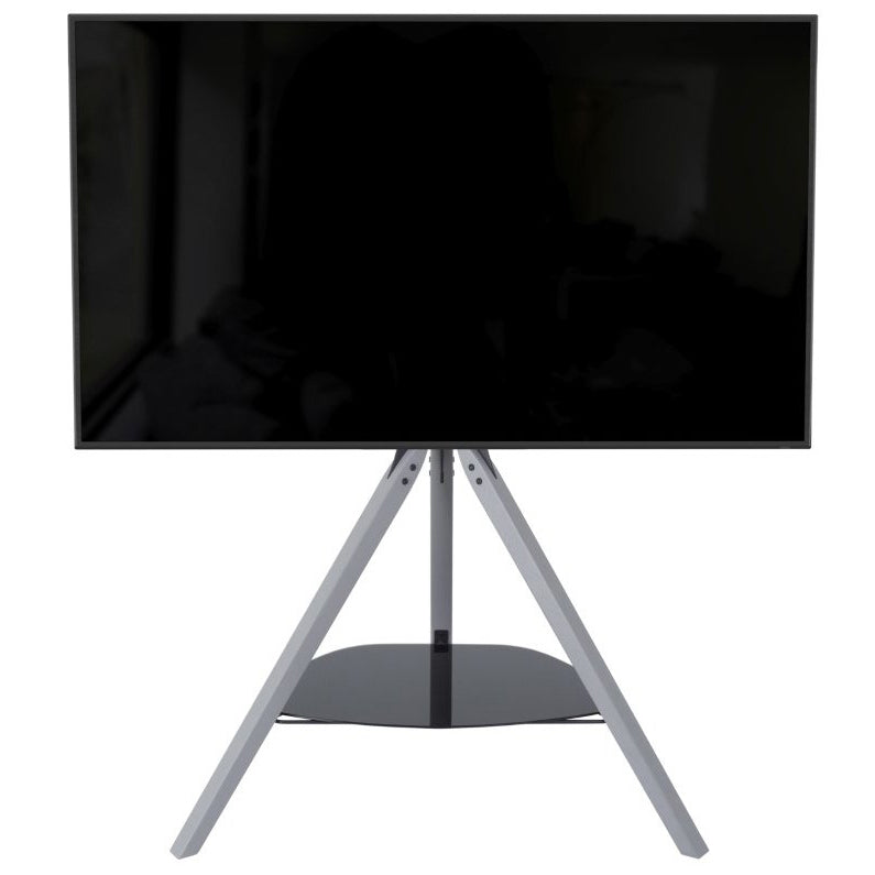 AVF FSL1000HOXGB Grey Hoxton Tripod TV Stand with Shelf