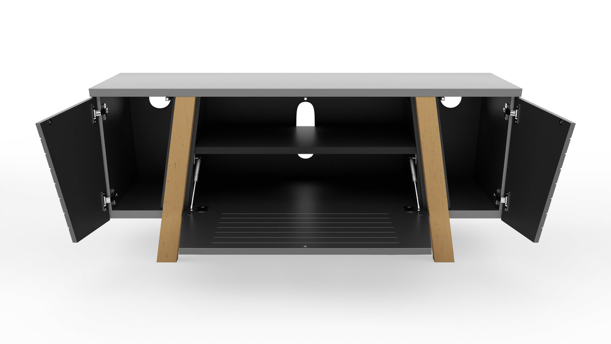 Alphason Florence Grey and Oak TV Stand (ADFL1200GRY)