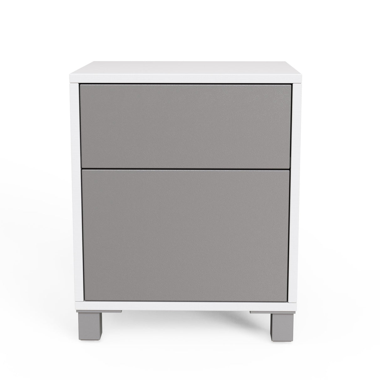 Frank Olsen LED Smart Click Side Table White & Grey