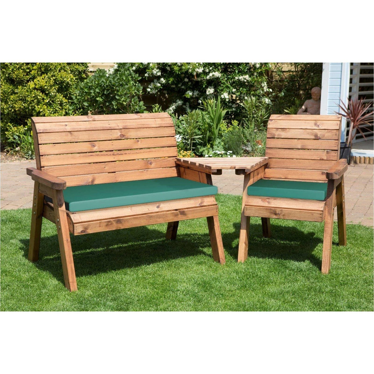 Charles Taylor Three Seater Companion Set with Angled Tray (HB03)
