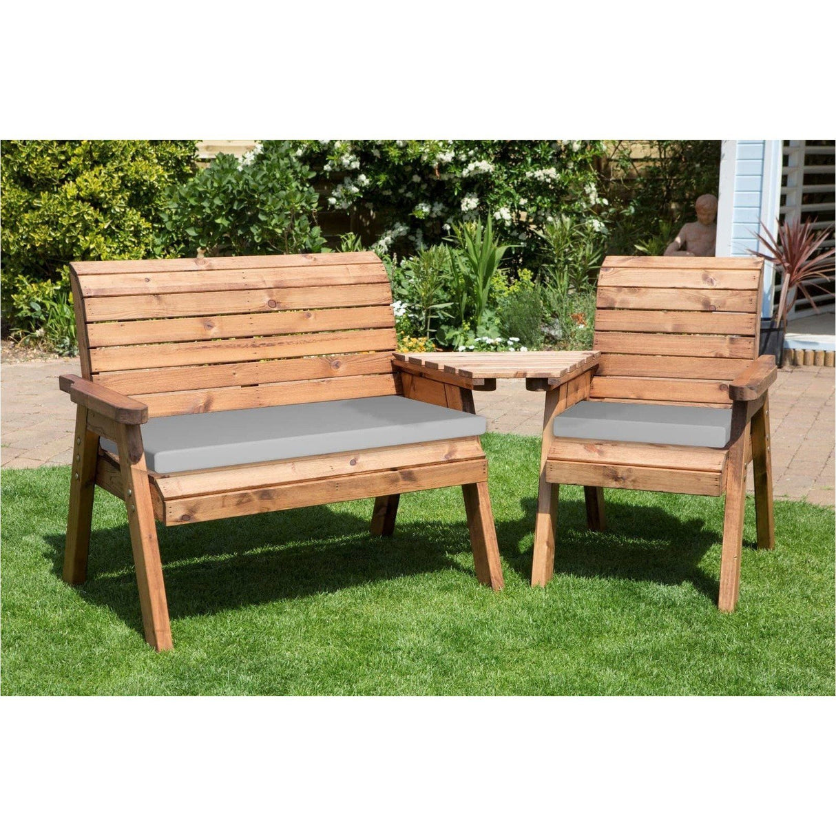 Charles Taylor Three Seater Companion Set with Angled Tray (HB03)