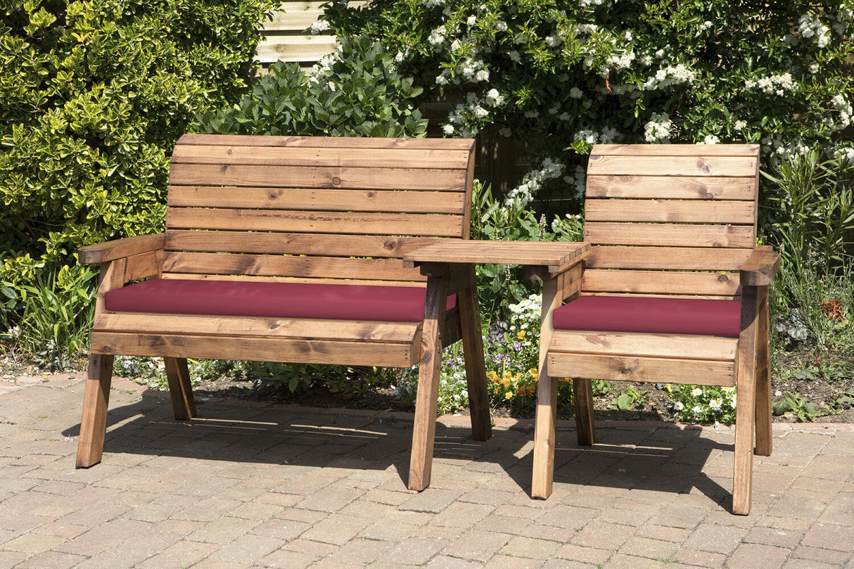 Charles Taylor Three Seater Companion Set with Straight Tray (HB04)