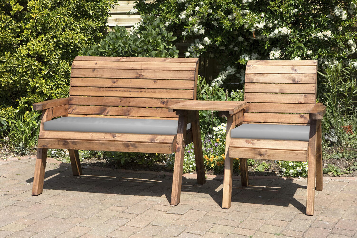 Charles Taylor Three Seater Companion Set with Straight Tray (HB04)