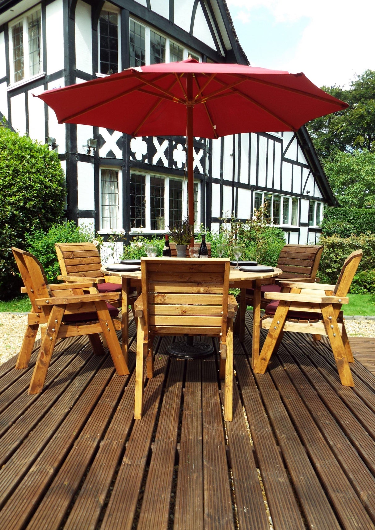 Charles Taylor Six Seater Circular Table Set (HB10)
