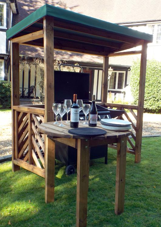 Charles Taylor Dorchester BBQ Shelter in Green (HB137G)