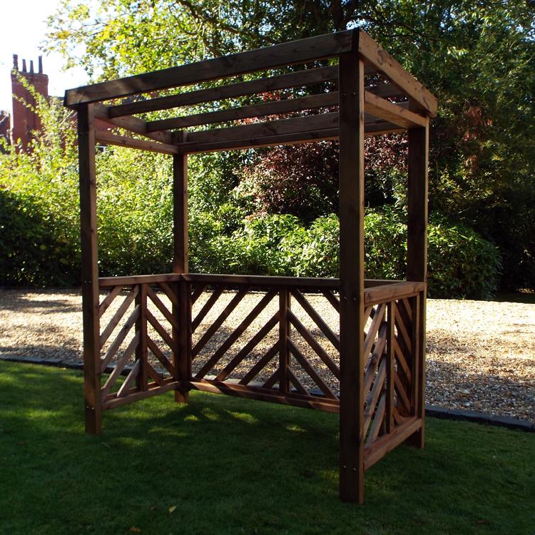Charles Taylor Dorchester BBQ Shelter in Green (HB137G)