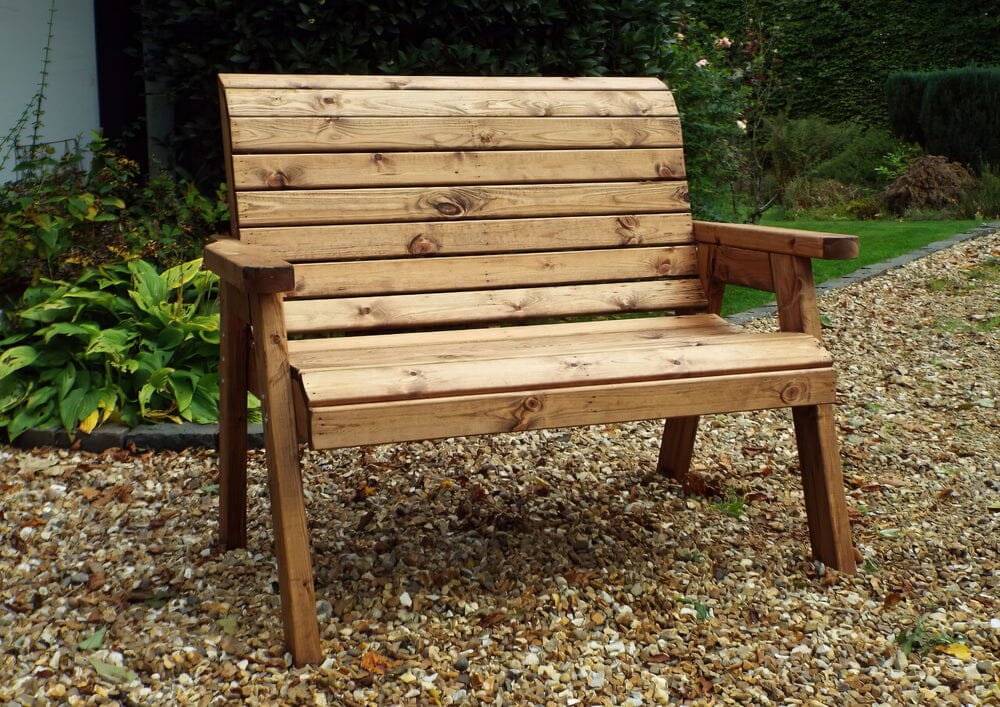 Charles Taylor Flat Packed Traditional Two Seater Bench (HB19FP)
