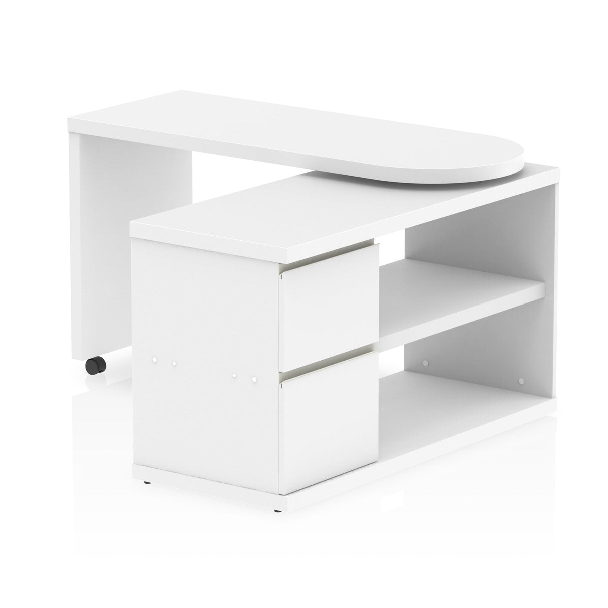 Dynamic Fleur Smart Storage Desk White (HO00101)