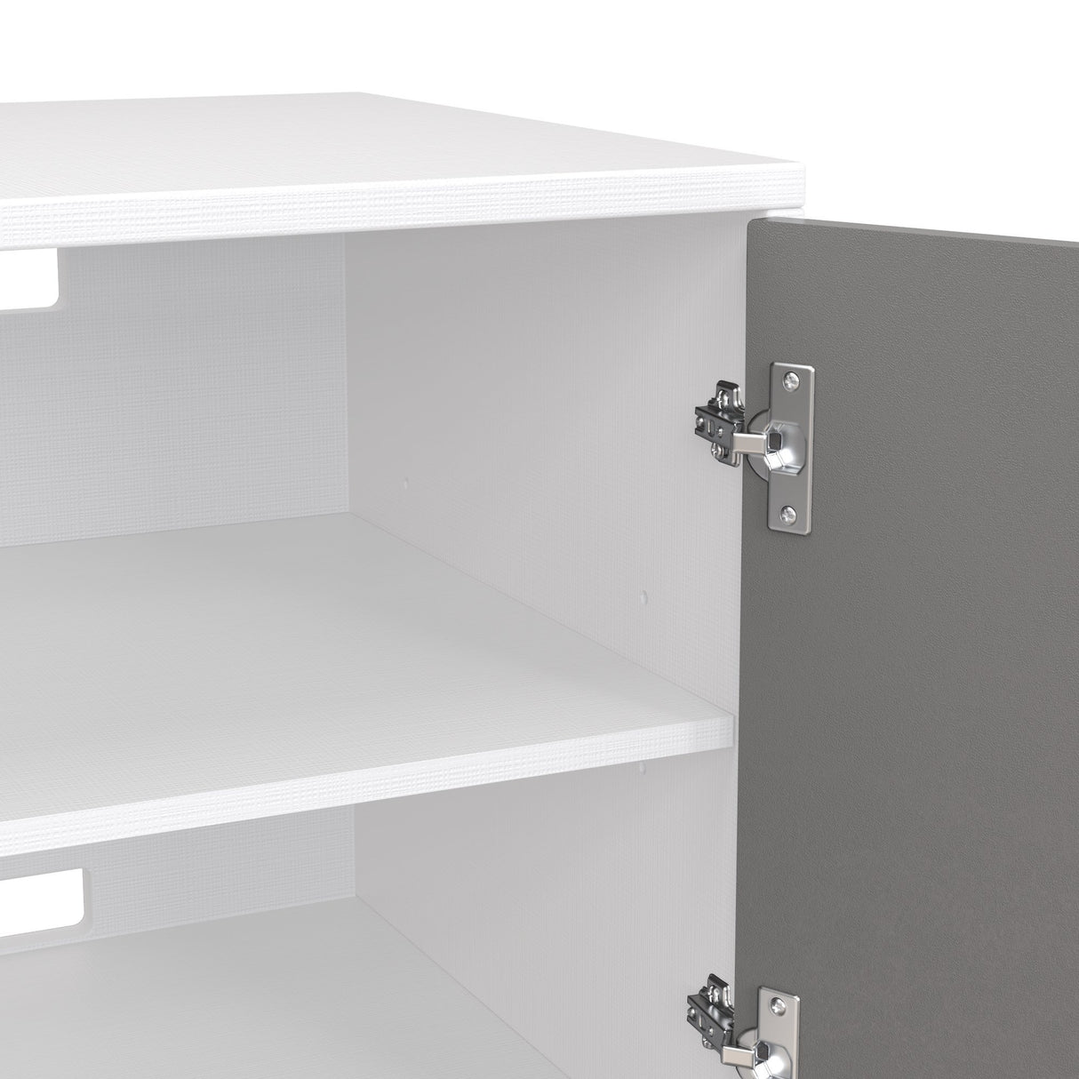 Frank Olsen LED Smart Click Sideboard White & Grey