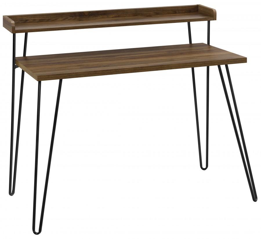 Dorel Home Haven Retro Desk in Walnut