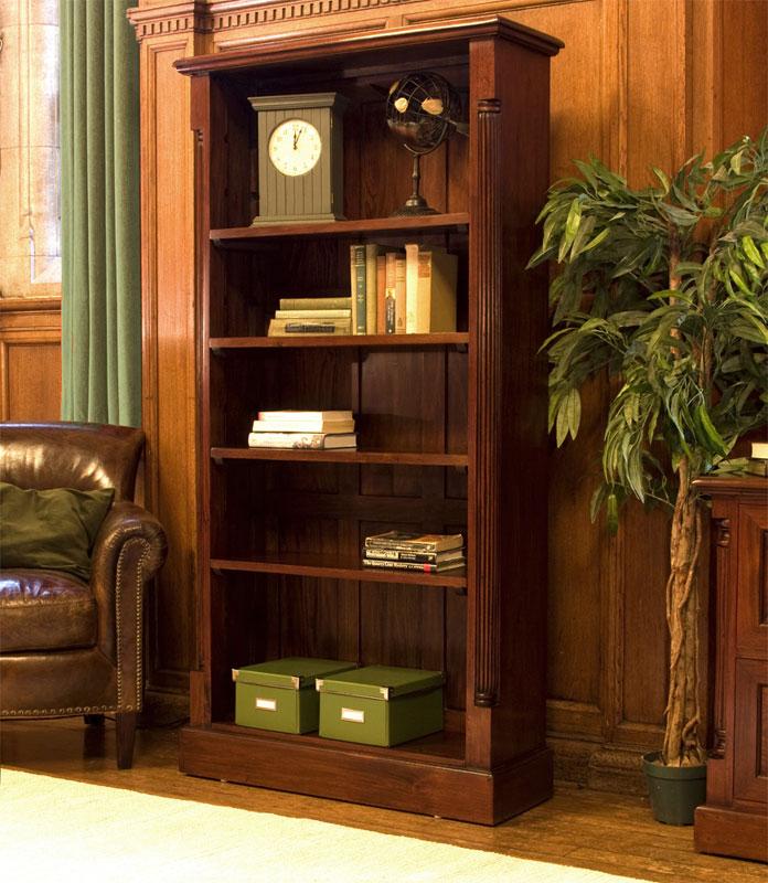 Baumhaus La Roque Mahogany Tall Open Bookcase (IMR01A)
