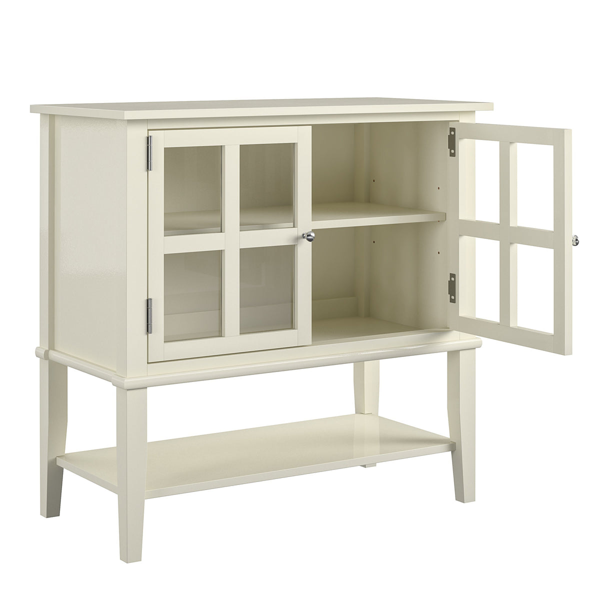 Dorel Home Franklin Range Storage Cabinet in White