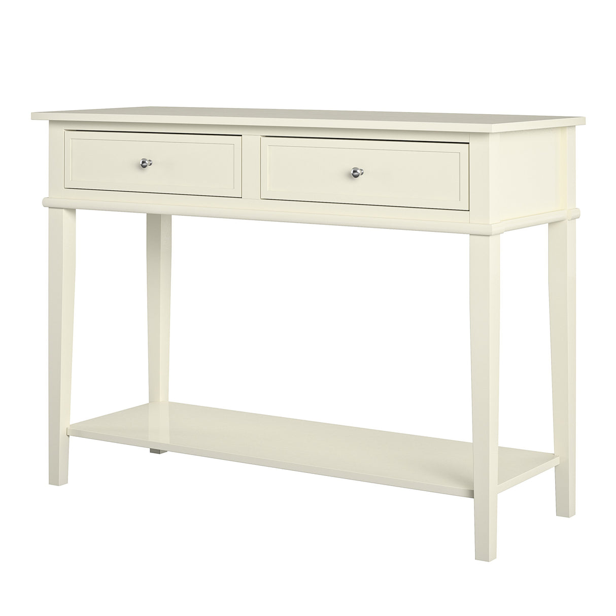 Dorel Home Franklin Range Console Table in White