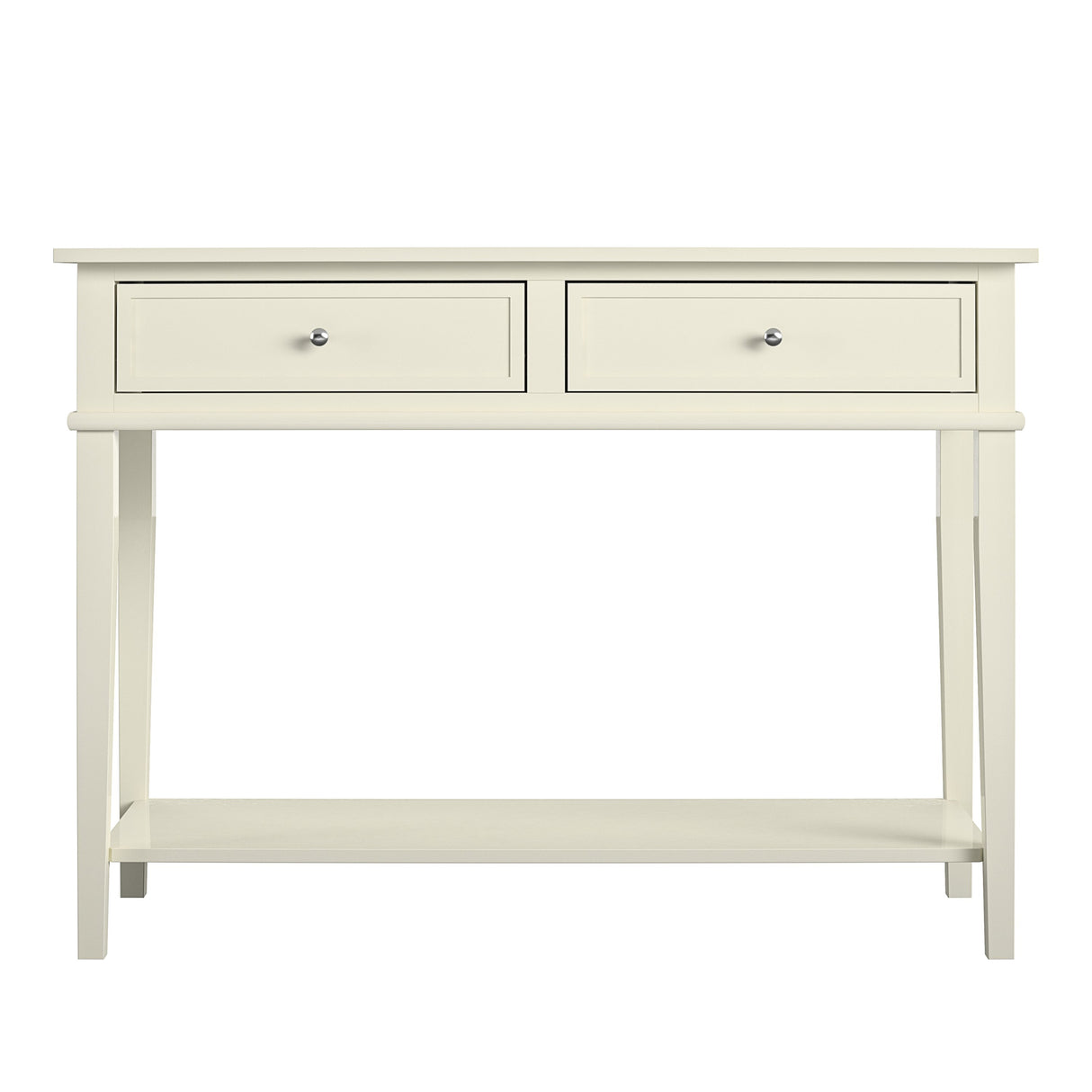 Dorel Home Franklin Range Console Table in White