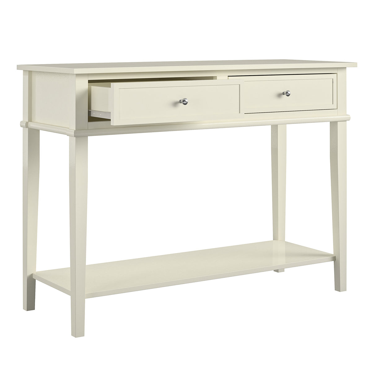 Dorel Home Franklin Range Console Table in White