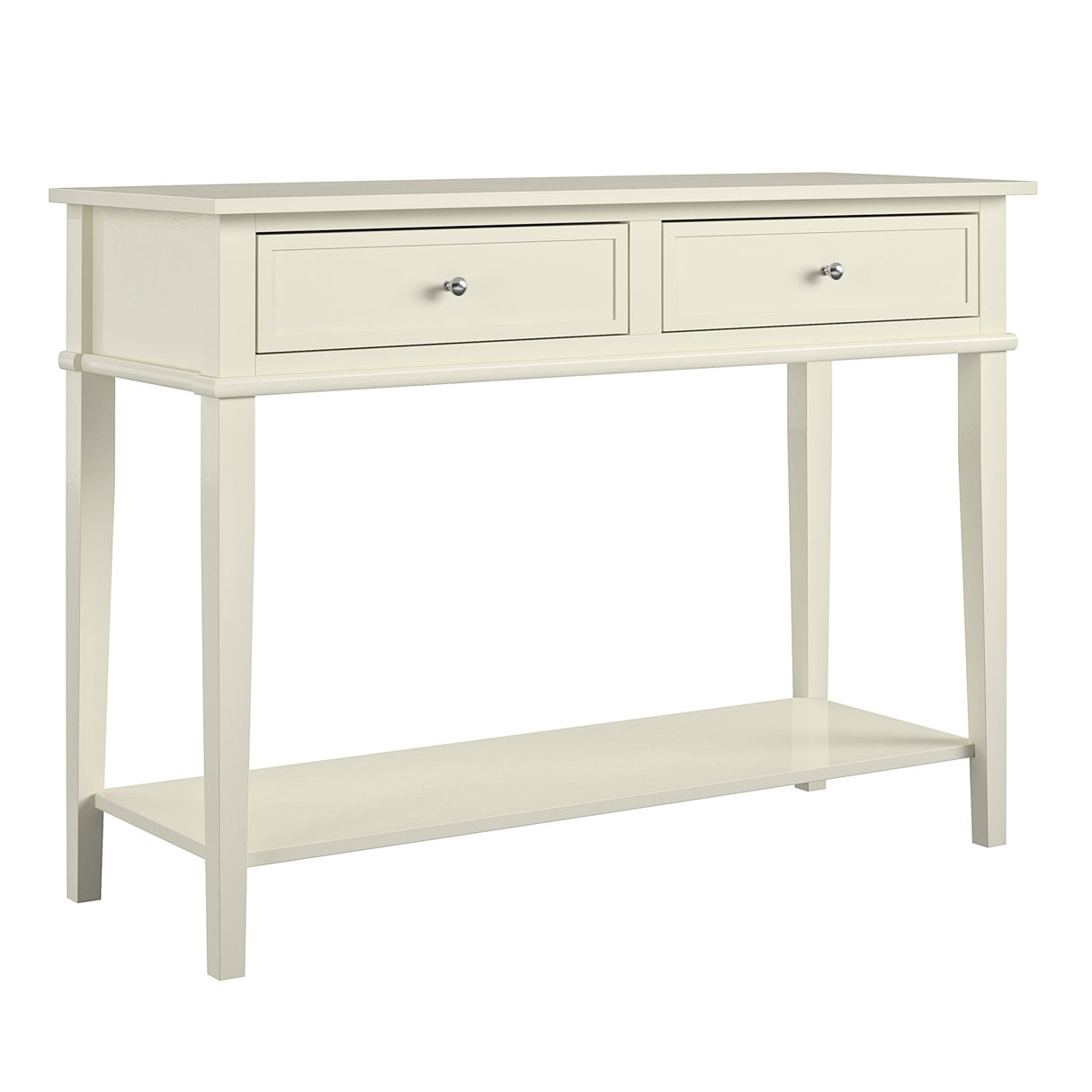Dorel Home Franklin Range Console Table in White