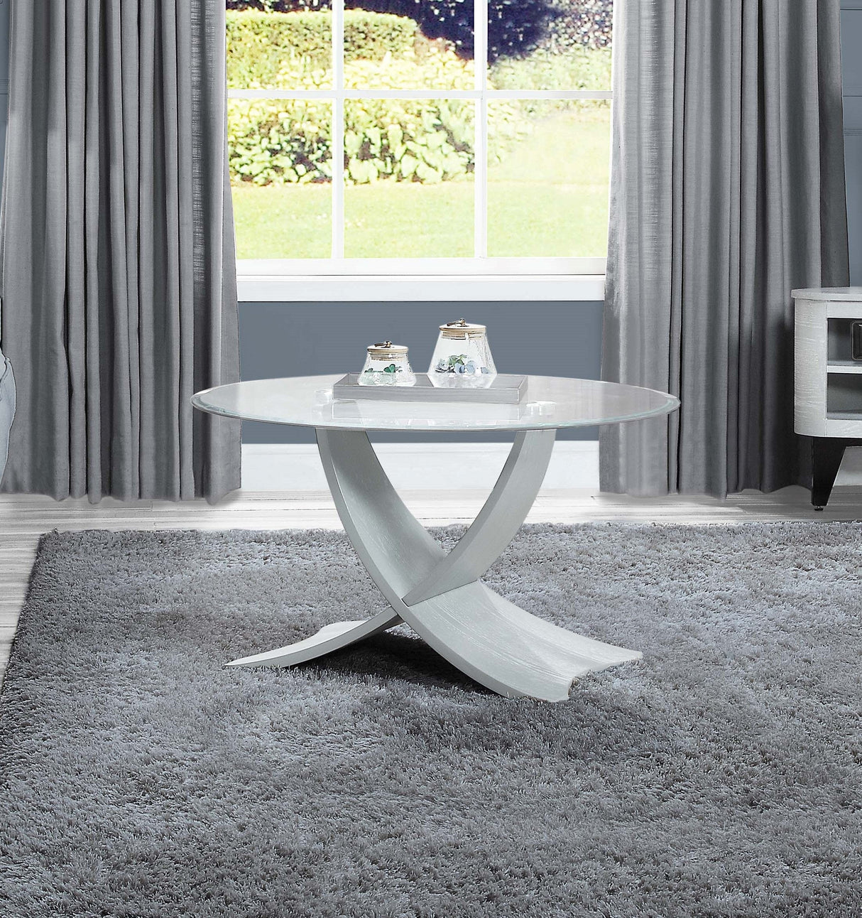 Jual Siena Grey Coffee Table (JF308-GRY)